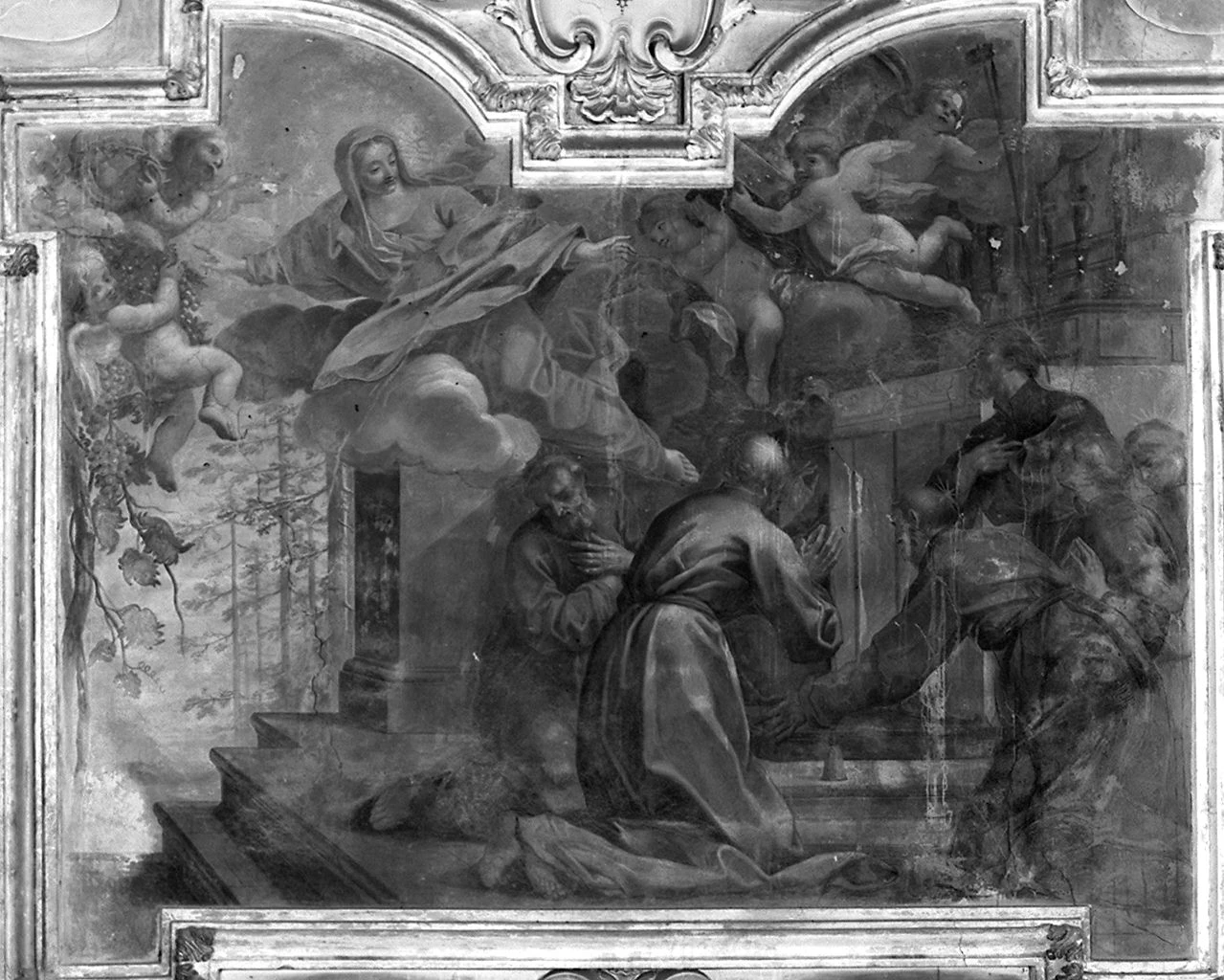 Storie dei sette Santi Fondatori, con Fortini B., Pugliesci A. - Convento di S. Maria Annunziata